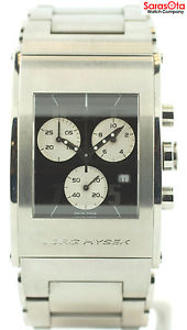 Jorg Hysek K102.0635 Chronograph Stainless Steel Quartz Rectangle Men's Watch