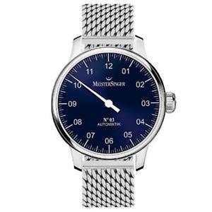 MEISTERSINGER SINGLE HAND NO.03 HOMME 43MM AUTOMATIQUE MONTRE AM908