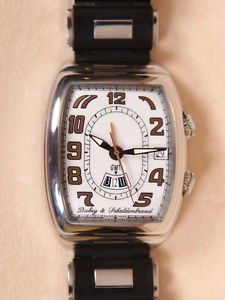 Dubey & Schaldenbrand Sonnerie GMT / Alarm Swiss Automatic Watch on rubber strap