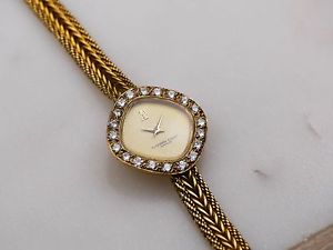 Vintage Audemars Piguet Diamond Cocktail Watch - 18k Yellow Gold - 1.40 Ct
