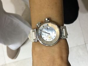 Louis Vuitton Ladies Tambour Diver Diamond Watch