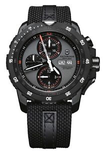 Swiss Army Victorinox 241528 BRAND NEW Mens Alpnach Black Automatic Chrono Watch