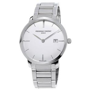 FREDERIQUE CONSTANT MEN'S SLIMLINE 40MM STEEL CASE AUTOMATIC WATCH 306S4S6B3