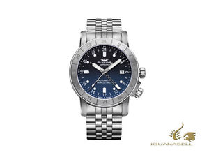 Glycine Airman 42 Automatic Watch, GL 293, GMT, Blue, GL0064