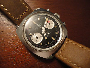 Vintage Jules Jurgensen Chronograph Watch Panda Dial - Valjoux 7733