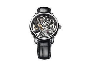 Maurice Lacroix Masterpiece Skeleton Watch, ML134, Crocodile, MP7228-SS001-000-2