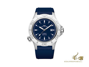 Glycine Combat Sub Aquarius Automatic Watch, GL 224, Blue, 46mm, GL0041