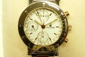 RARE!! GIRARD PERREGAUX made MASERATI Karif Chronograph Triple Date Automatic