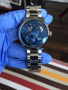 Glashutte Original PanoMaticLunar Blue Dial Men's Watch