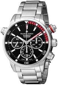 Maurice Lacroix Men's PT6018-SS002-330 Pontos Analog Display Swiss Automatic Sil