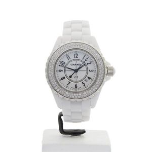 Chanel J12 White Ceramic Watch H0968 33mm - W3764