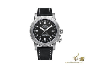 Glycine Airman 42 Automatic Watch, GL 293, GMT, Black, GL0066