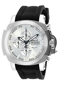 Invicta Men's 'Reserve' Swiss Automatic Stainless Steel and Silicone Casual Watc
