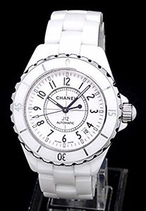 CHANEL J12 White Ceramic SS white date 38mm Men's AT automatic H0970 [used]