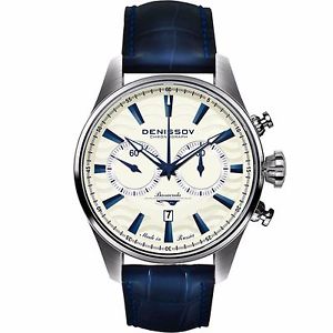 Watch Denissov New Series Sea Barracuda Chronograph manual winding Poljot 3113