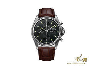 Glycine Combat Classic Chronograph Automatic Watch, GL 750, Black, GL0118