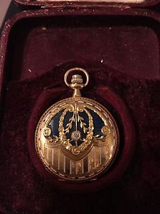 Movado 18k Gold Pocket Watch