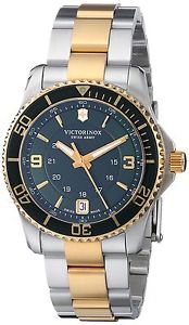 Victorinox Unisex 241612 Maverick Two-Tone Stainless Steel Watch