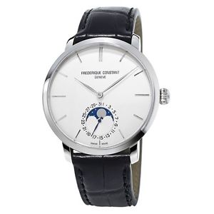 Free Shipping Pre-owned Frederique Constant Slimline Manufacture Automatic Roll
