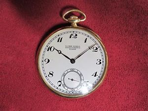 ULYSSE NARDIN POCKET WATCH SOLID GOLD 18 K.