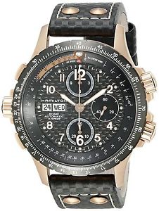 Hamilton Men's H77696793 Khaki X Black Dial Watch