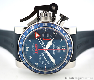 Graham GMT Oversize Chronofighter Big Date Blue  2OVGS.U06A