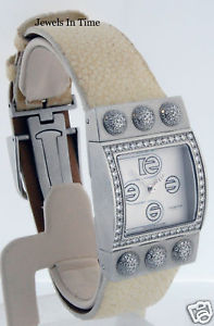 Roberge Ladies Steel & Diamond Corvus Watch
