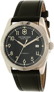 Victorinox Swiss Army Men's Automatic Watch Infantry Mechanical 241586 with Leat