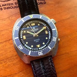 Vintage Aquastar Benthos 500 Divers Watch