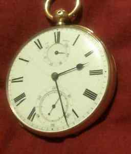 18 Carat Gold Pocket Watch by E D Johnson 9 Wilmington Square London numbe 25410