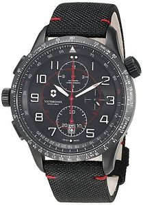Victorinox Men's 'AirBoss' Swiss Stainless Steel Automatic Watch (Model: 241716)