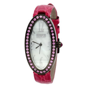 Effy Pink Sapphire 1.80 Tcw. Mother-of-Pearl Dial Ladies Watch #Z00Z205PPO