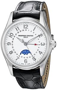 Frederique Constant Men's FC330RM6B6 RunAbout Analog Display Swiss Automatic Bla