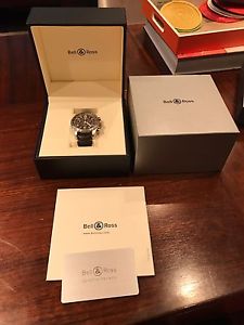 Bell & Ross Vintage Mens Brown Leather Swiss Automatic Watch Vintage 126, 126 XL