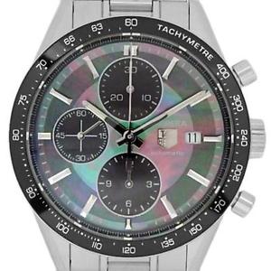 Free Shipping Pre-owned TAGHEUER Carrera Chronograph CV201K Japan Limited 600