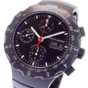 Pre-owned PORSCHE DESIGN×ETERNA Titanium Chronograph Black Limited Edition 1999 image 1