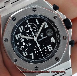 AUDEMARS PIGUET ROYAL OAK OFFSHORE BLACK THEMES BRACELET