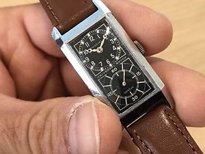 Vintage Universal Geneve Watch Co Duo Dial Doctor's Watch