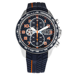 Graham Silverstone RS Racing Chronograph Stainless Steel 2STEA.U0