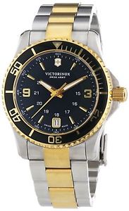 Victorniox Men's 241612 Maverick Two-Tone Green Stainless Steel Watch