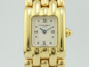 Chaumet Vintage Quartz 18K Gold Lady 1051