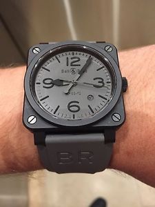 Bell & Ross 03-92 Commando Ceramic 42 watch box and papers 6 months old