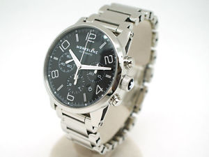 Free Shipping Pre-owned Mont Blanc U0009668 Time Walker Chronograph