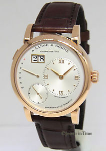 A. Lange & Sohne Lange 1 Daymatic 18k Rose Gold Watch Box/Papers NEW 320.032