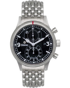 Tutima Grand Classic Chronograph Automatic Men's Watch - 781-18, MSRP $4,100