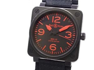 Free Shipping Pre-owned Bell&Ross BR01-92RED-R Automatic Roll Limited Edition