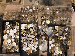 Watchmaker Shop of Watch Movements and Parts.
