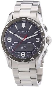 Victorinox Chrono Classic 1/100th 241618 Mens Chronograph Digital Chrono Display