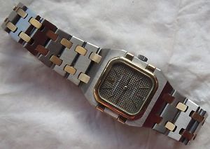 Audemars Piguet Royal Oak lady wristwatch steel & gold case & bracelet