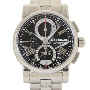 Free Shipping Pre-owned Mont Blanc Star 4810 Automatic Chronograph Men's 9601